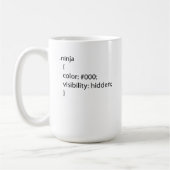 Ninja css-definitie koffiemok (Links)