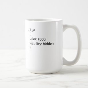Ninja css-definitie koffiemok