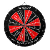 Ninja Dartbord (Voorkant)