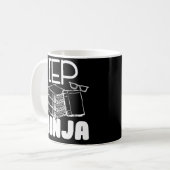 Ninja de enseignement drôle tasse de professeur (Devant gauche)