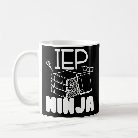 Ninja de enseignement drôle tasse de professeur (Gauche)