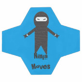 Ninja déplace le ballon de football (Plat)