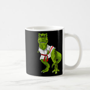 Ninja Dinosaur Vechtkunst Grappige Judo Karate Din Koffiemok