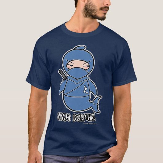 Ninja Dolphin! T-shirt (Voorkant)