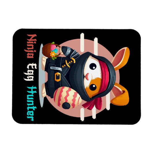 Ninja Egg Hunter Magneet (Horizontaal)