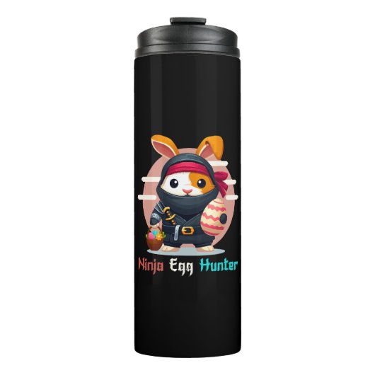 Ninja Eier Jager Thermosbeker (Voorkant)