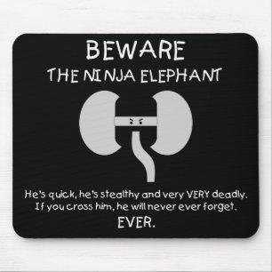 Ninja Elephant. Muismat