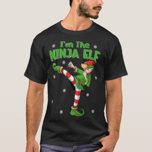 Ninja Elf Karate Taekwondo Martial Arts Mma Christ T-shirt