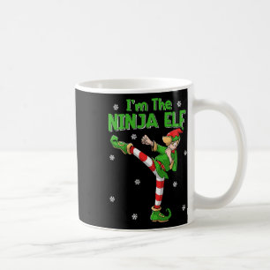 Ninja Elf Karate Taekwondo Vechtsporten Mma Christ Koffiemok