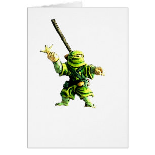Ninja en vert