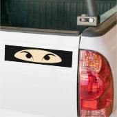 Ninja Face Bumpersticker (Op Truck)