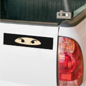 Ninja Face Bumpersticker (Op Truck)