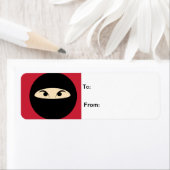 Ninja Face Etiket (Insitu)