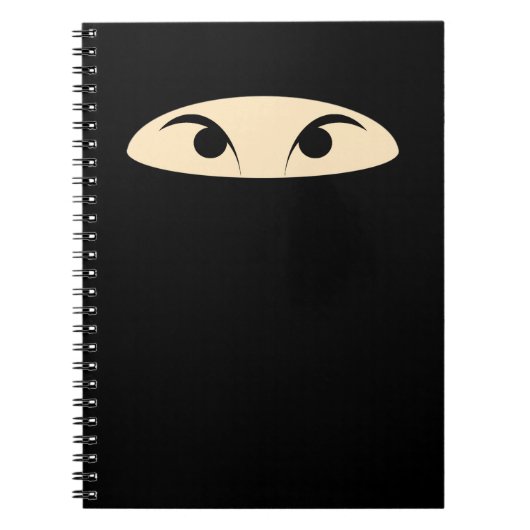 Ninja Face Notitieboek (Voorkant)