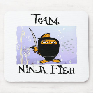 ninja fish mousepad muismat