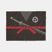 NINJA FLEECE DEKEN (Voorkant (Horizontaal))