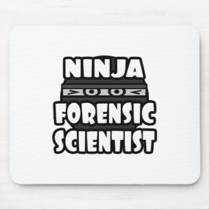 Ninja Forensisch Wetenschapper Muismat