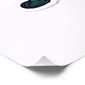 Ninja Fox Poster – Cute Fox Kids Wall Art (Coin)