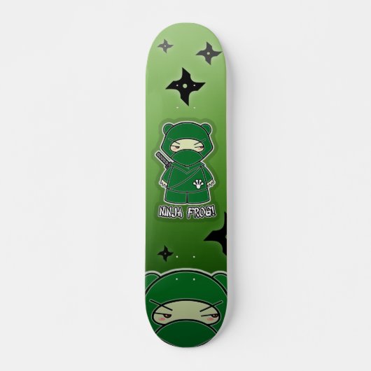 Ninja Frog. Skateboard (Voorkant)