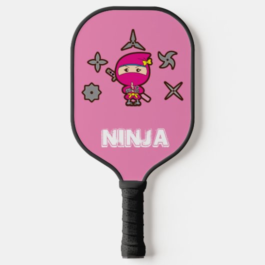 Ninja Girl Pickleball Paddle (Voorkant)