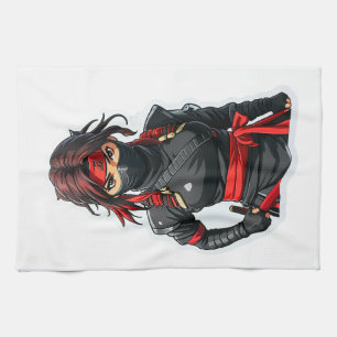 Ninja Girl Theedoek