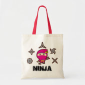Ninja Girl Tote Bag (Voorkant)