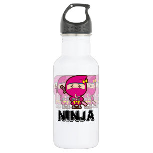 Ninja Girl Waterfles
