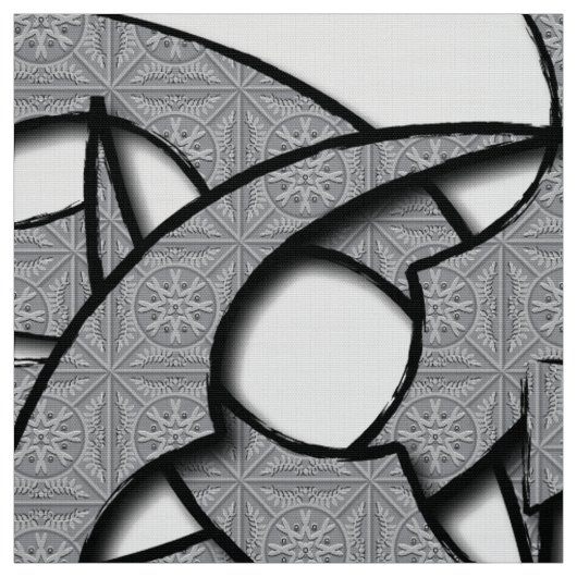 Ninja Gray Stof (Swatch)