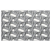 Ninja Gray Stof (Yard (91,4 cm))
