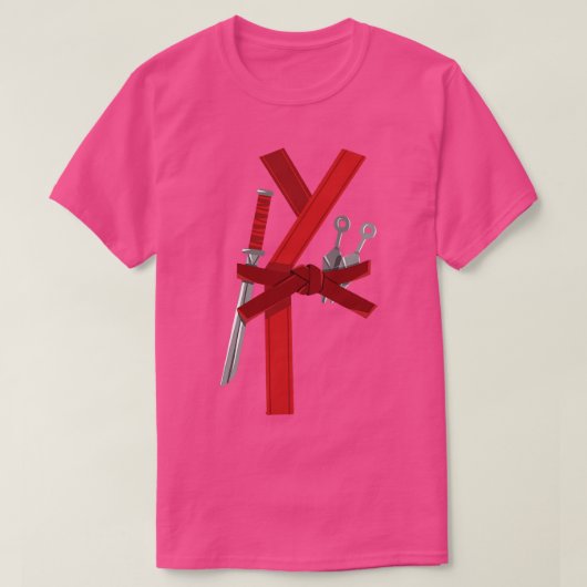 Ninja Halloween kostuum T-shirt (Design voorkant)