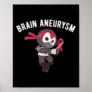 Ninja Hersenaneurysma Bewustzijn Martial Arts Ninj Poster