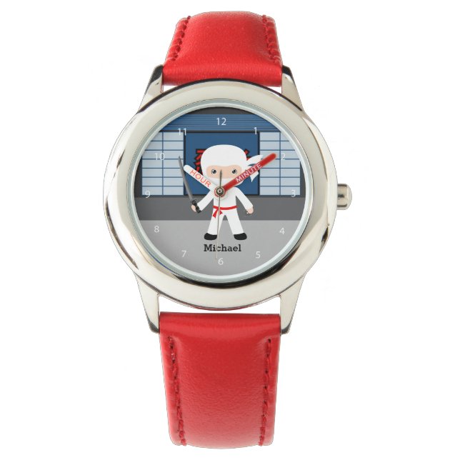 Ninja Horloge (Voorkant)