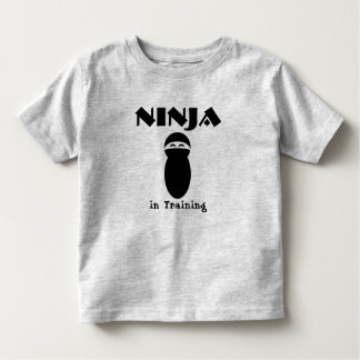 Ninja in opleiding kinder shirts
