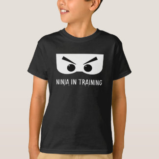 Ninja in opleiding t-shirt