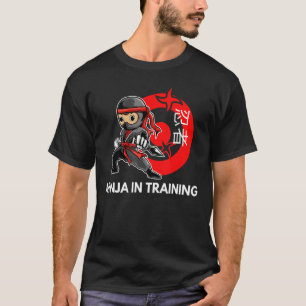 Ninja in opleiding voor jongens Japan Warrior Ninj T-shirt