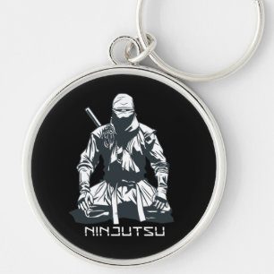 Ninja Japans Ninjutsu Moordenaar Design Sleutelhanger