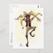 Ninja Jester Briefkaart (Voorkant / Achterkant)