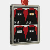 Ninja Kat Ornament (Rechts)