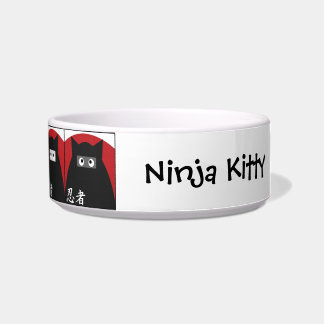 Ninja Kat Pet Bowl Voerbakje