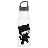 Ninja Kat Waterfles (Voorkant)
