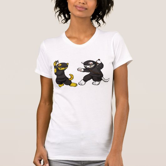 Ninja Kittens T-shirt (Voorkant)