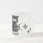 Ninja Kitty ! Avec la tasse de Shurikens (Devant droit)