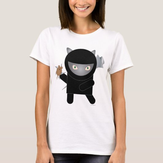 ninja kitty kat t-shirt (Voorkant)
