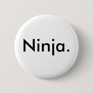 Ninja. Knoop Ronde Button 5,7 Cm