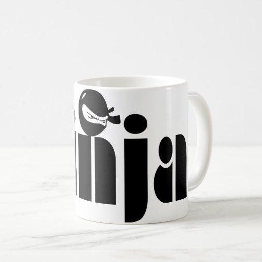 Ninja Koffiemok (Voorkant rechts)