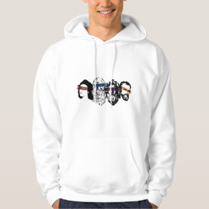 Ninja Kunstenaar Renaissance Tekening Michelangelo Hoodie
