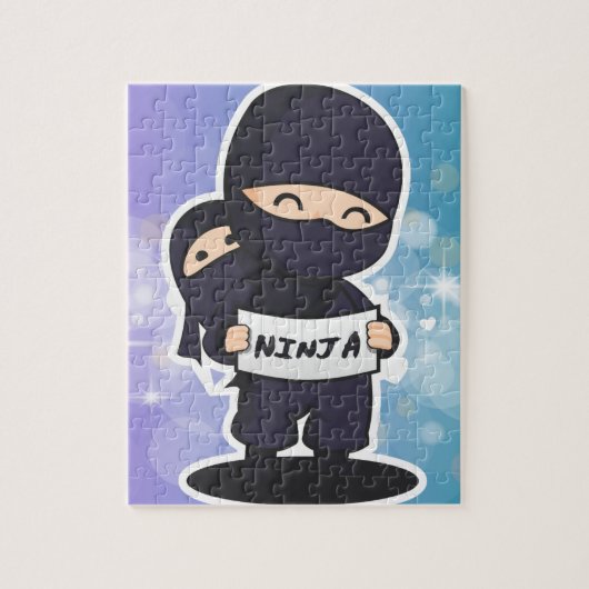 Ninja Legpuzzel (Verticaal)