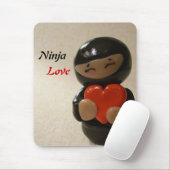 Ninja Love Mousepad Muismat (Met muis)