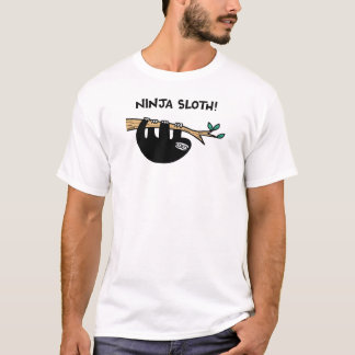 Ninja Luiaard  T-shirt