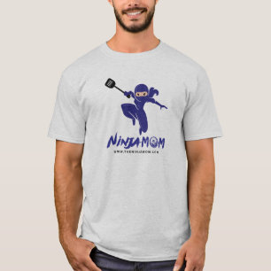 Ninja Ma® Crew Neck T-Shirt - Grijs